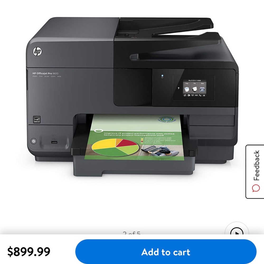 HP Officejet Pro 8610 Printer